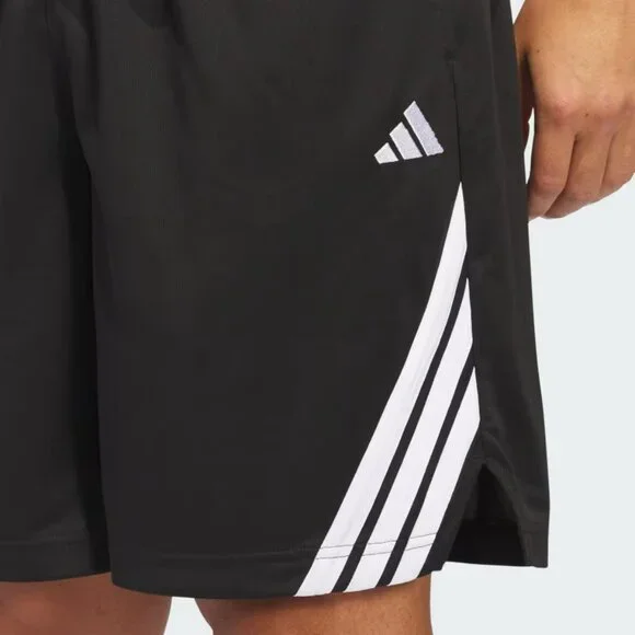 NWT adidas Men’s 3G Speed Reversible 9" Basketball Shorts XL Black Mesh Athletic - Picture 3 of 8